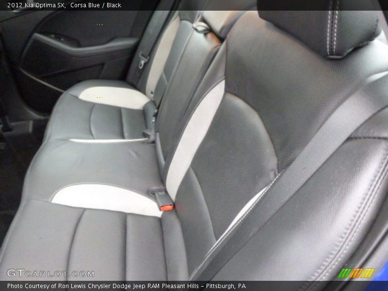 Corsa Blue / Black 2012 Kia Optima SX