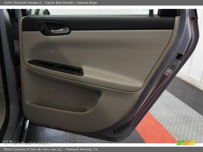 Glacier Blue Metallic / Neutral Beige 2006 Chevrolet Impala LS