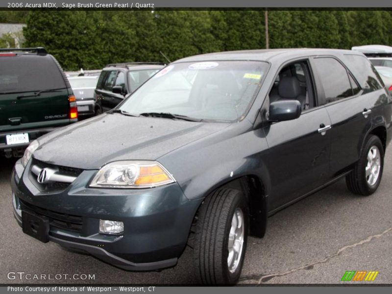 Sage Brush Green Pearl / Quartz 2006 Acura MDX