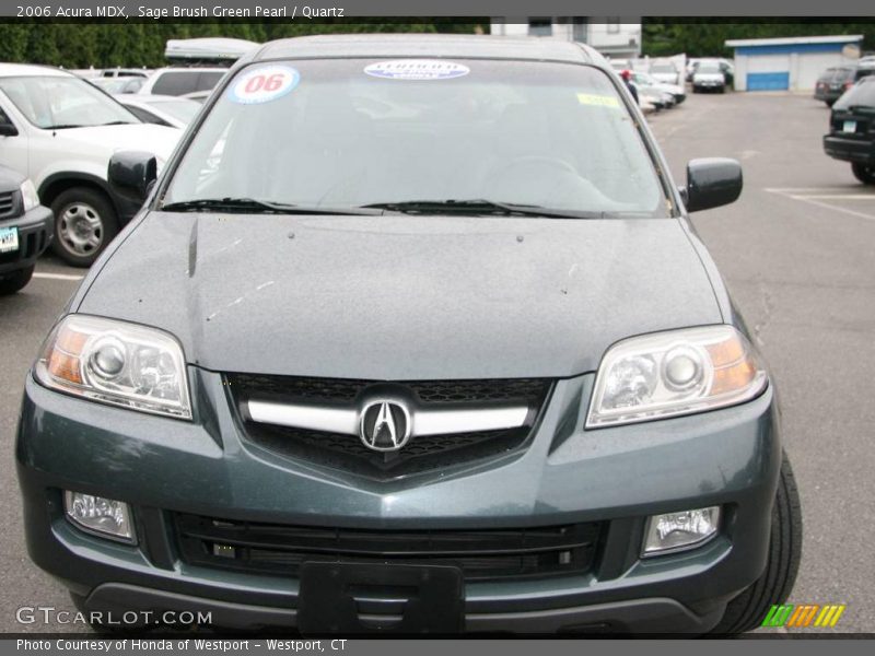 Sage Brush Green Pearl / Quartz 2006 Acura MDX