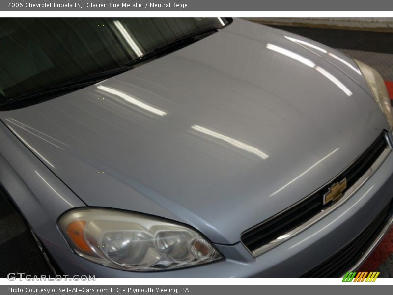 Glacier Blue Metallic / Neutral Beige 2006 Chevrolet Impala LS