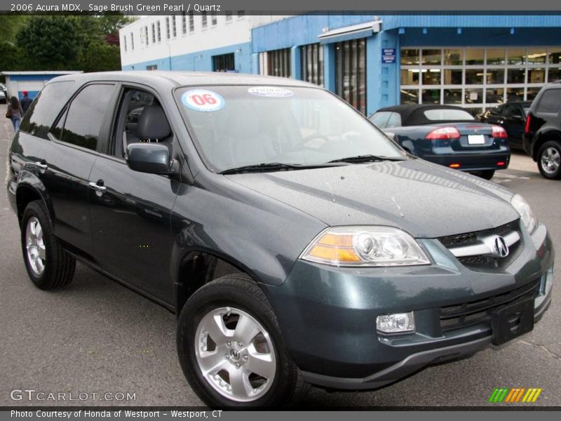 Sage Brush Green Pearl / Quartz 2006 Acura MDX