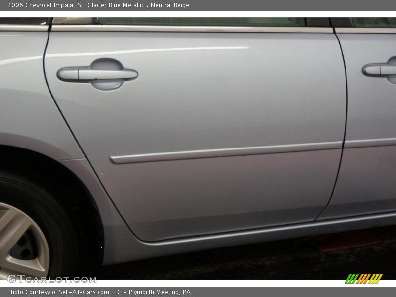 Glacier Blue Metallic / Neutral Beige 2006 Chevrolet Impala LS