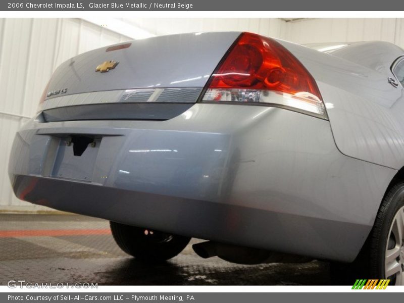 Glacier Blue Metallic / Neutral Beige 2006 Chevrolet Impala LS