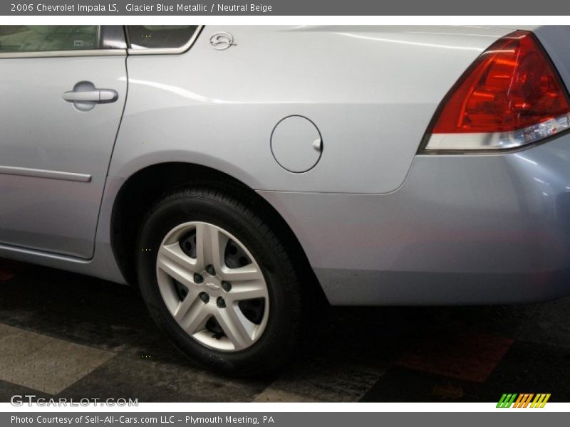 Glacier Blue Metallic / Neutral Beige 2006 Chevrolet Impala LS