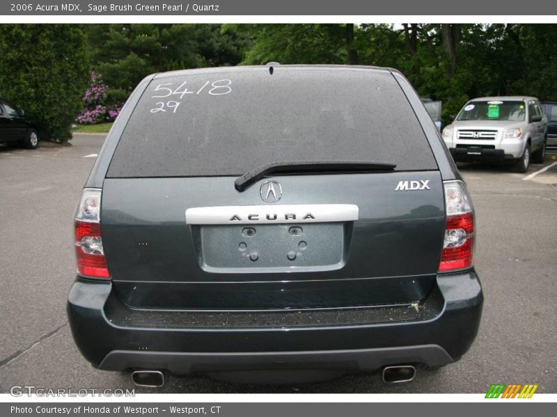 Sage Brush Green Pearl / Quartz 2006 Acura MDX