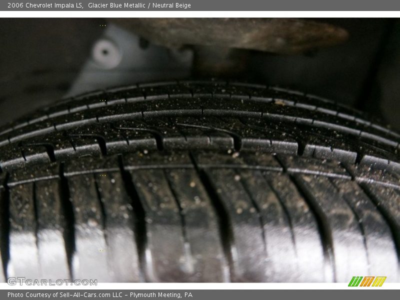 Glacier Blue Metallic / Neutral Beige 2006 Chevrolet Impala LS