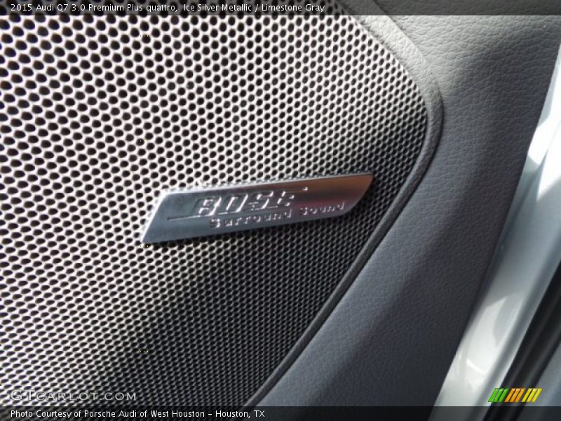 Ice Silver Metallic / Limestone Gray 2015 Audi Q7 3.0 Premium Plus quattro