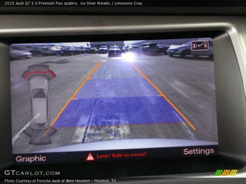 Ice Silver Metallic / Limestone Gray 2015 Audi Q7 3.0 Premium Plus quattro