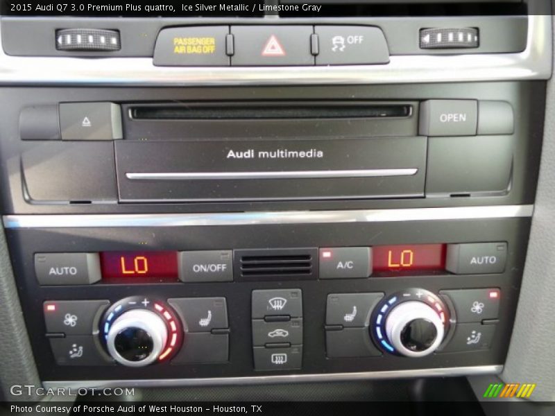 Controls of 2015 Q7 3.0 Premium Plus quattro