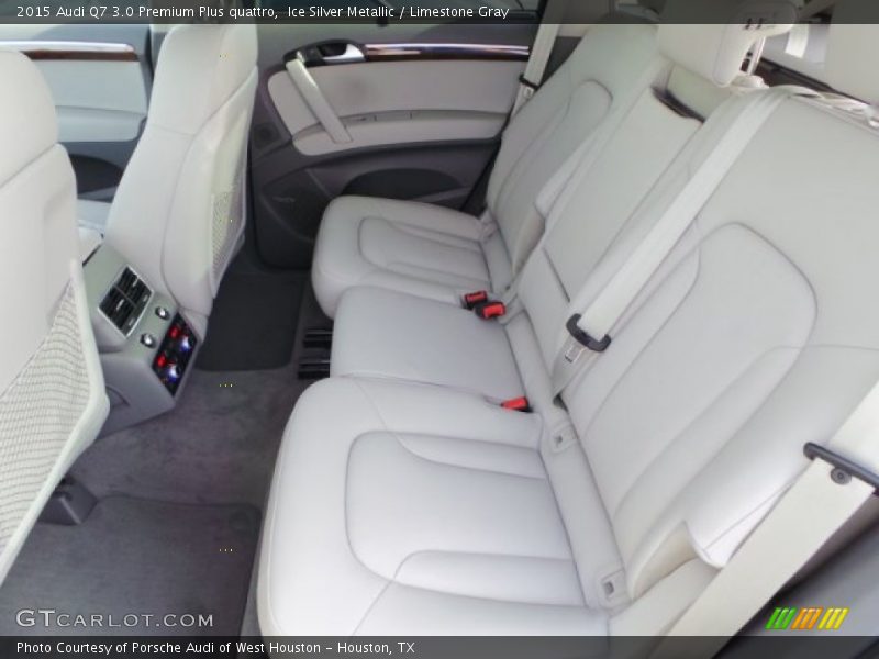 Rear Seat of 2015 Q7 3.0 Premium Plus quattro