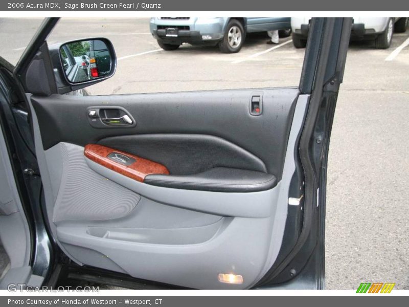Sage Brush Green Pearl / Quartz 2006 Acura MDX