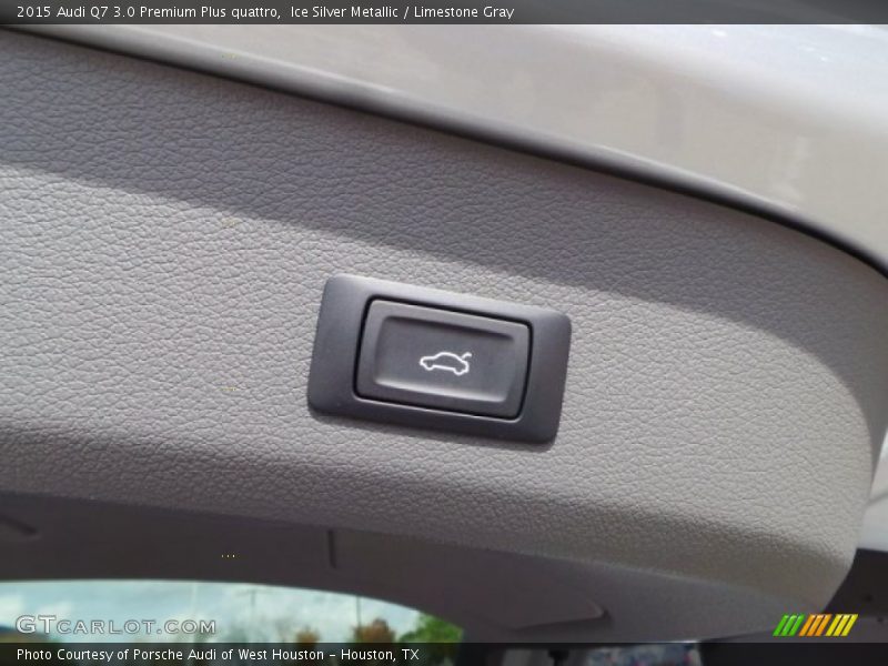 Ice Silver Metallic / Limestone Gray 2015 Audi Q7 3.0 Premium Plus quattro