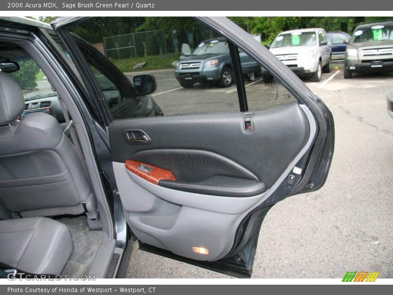 Sage Brush Green Pearl / Quartz 2006 Acura MDX