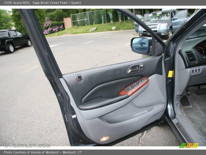 Sage Brush Green Pearl / Quartz 2006 Acura MDX