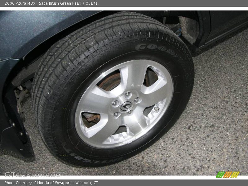 Sage Brush Green Pearl / Quartz 2006 Acura MDX