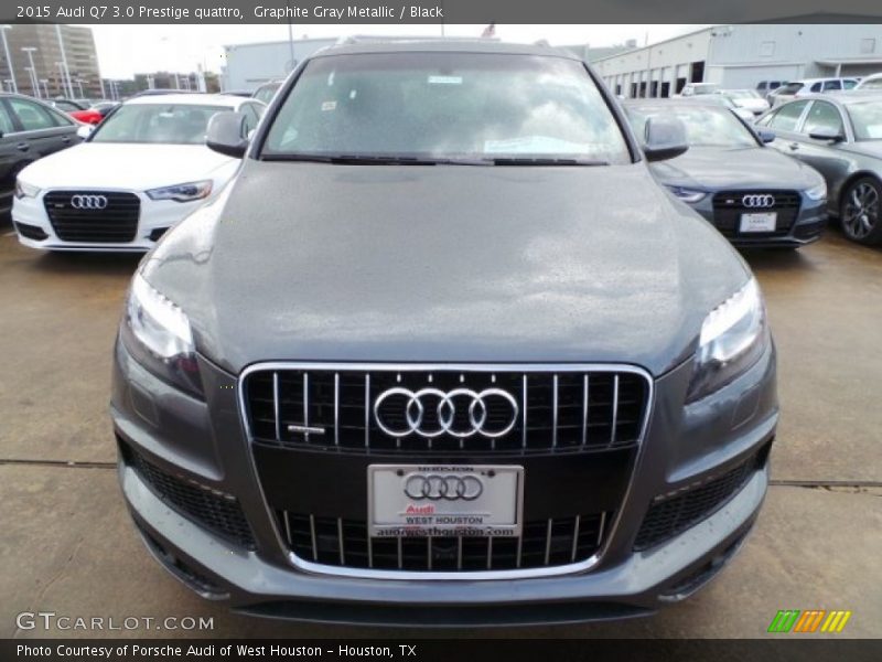 Graphite Gray Metallic / Black 2015 Audi Q7 3.0 Prestige quattro