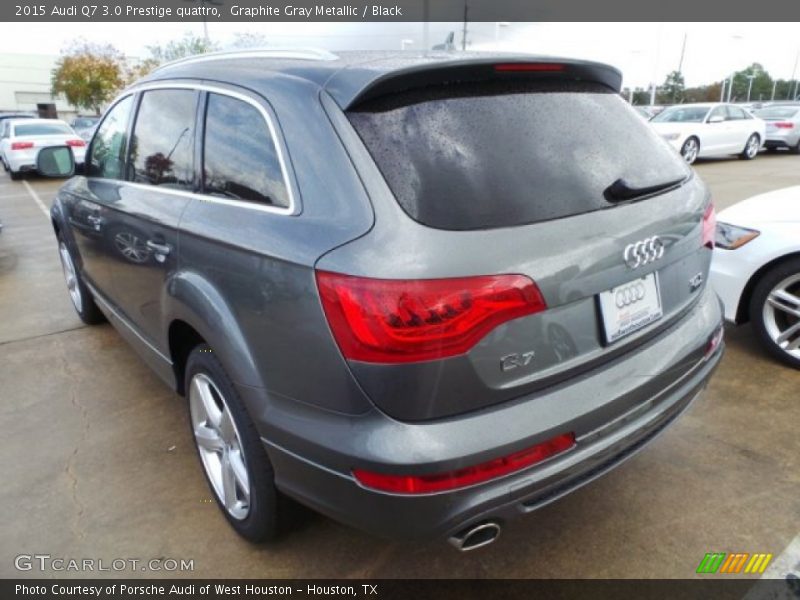 Graphite Gray Metallic / Black 2015 Audi Q7 3.0 Prestige quattro