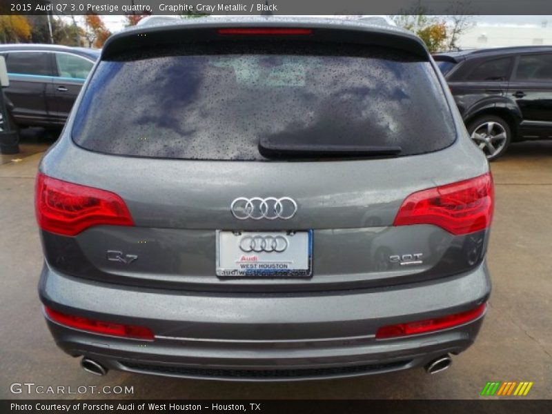 Graphite Gray Metallic / Black 2015 Audi Q7 3.0 Prestige quattro