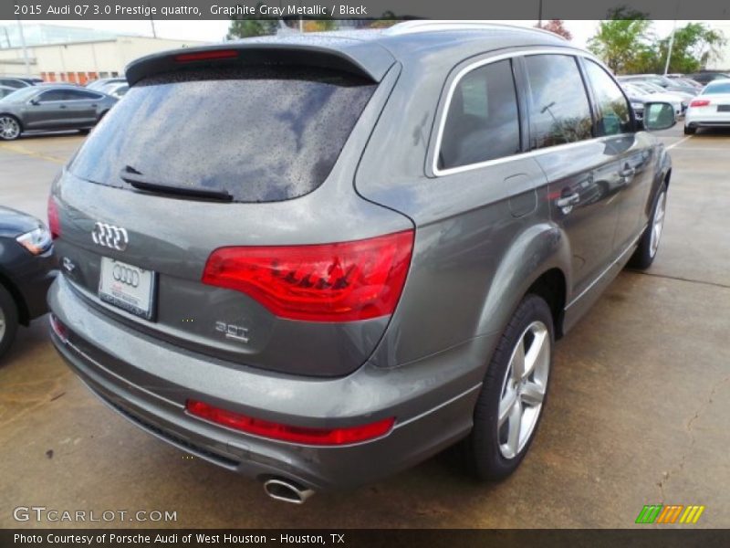 Graphite Gray Metallic / Black 2015 Audi Q7 3.0 Prestige quattro