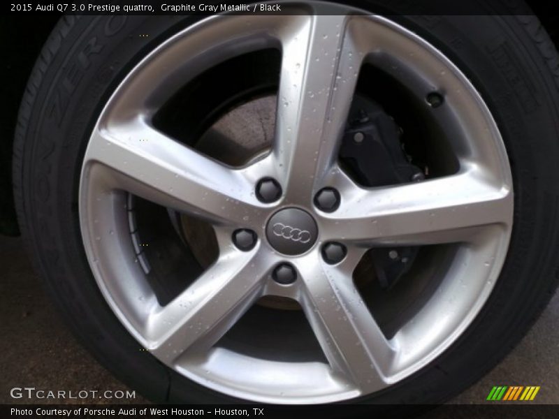 Graphite Gray Metallic / Black 2015 Audi Q7 3.0 Prestige quattro