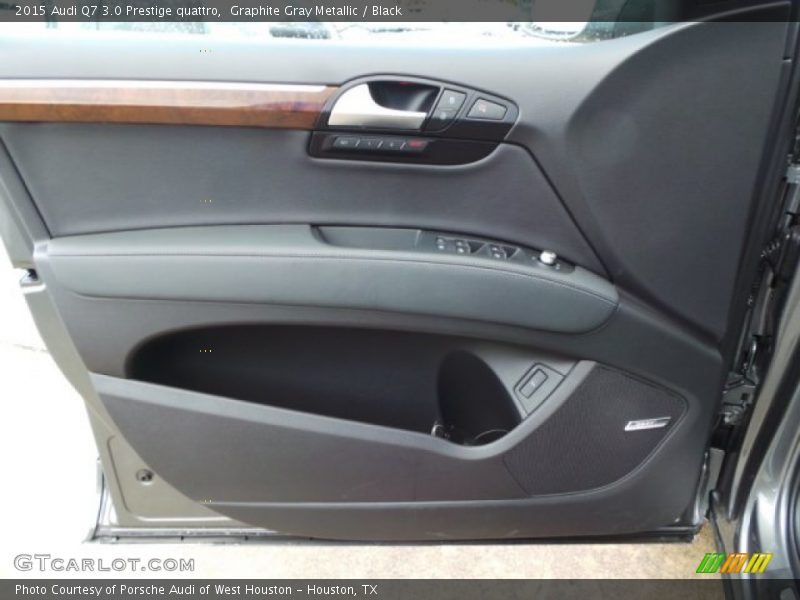 Graphite Gray Metallic / Black 2015 Audi Q7 3.0 Prestige quattro