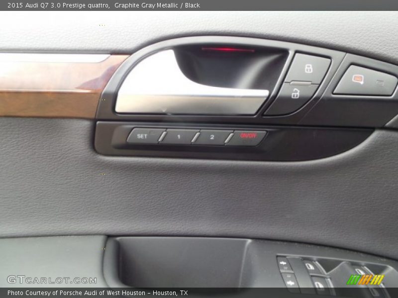 Graphite Gray Metallic / Black 2015 Audi Q7 3.0 Prestige quattro