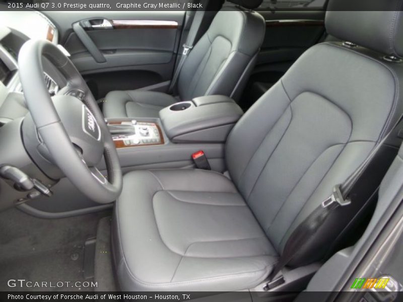Graphite Gray Metallic / Black 2015 Audi Q7 3.0 Prestige quattro