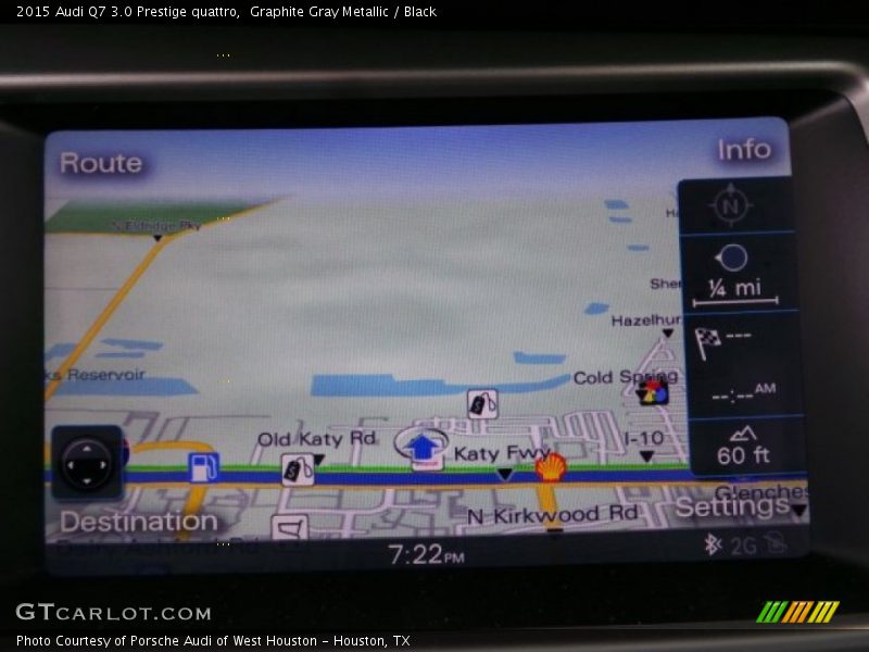 Graphite Gray Metallic / Black 2015 Audi Q7 3.0 Prestige quattro