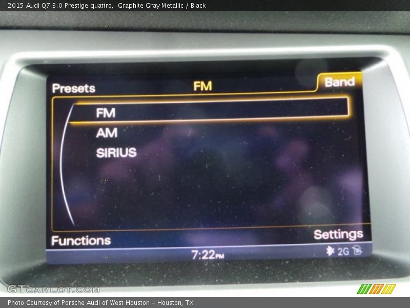 Graphite Gray Metallic / Black 2015 Audi Q7 3.0 Prestige quattro