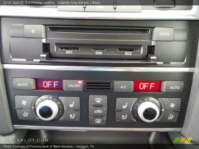 Graphite Gray Metallic / Black 2015 Audi Q7 3.0 Prestige quattro