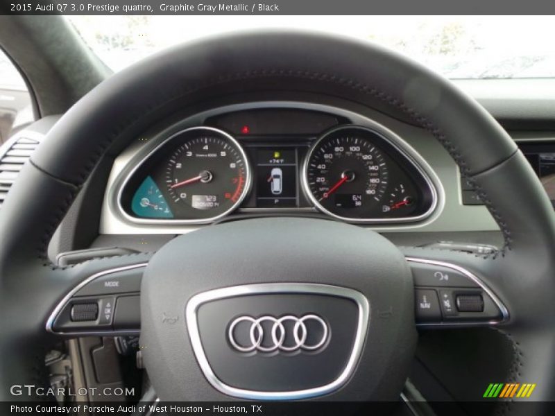 Graphite Gray Metallic / Black 2015 Audi Q7 3.0 Prestige quattro