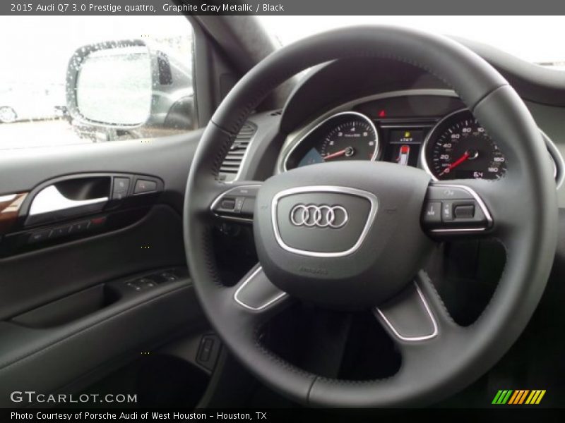 Graphite Gray Metallic / Black 2015 Audi Q7 3.0 Prestige quattro