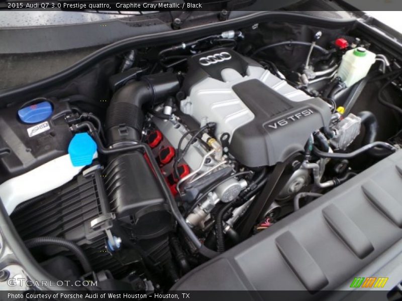 Graphite Gray Metallic / Black 2015 Audi Q7 3.0 Prestige quattro