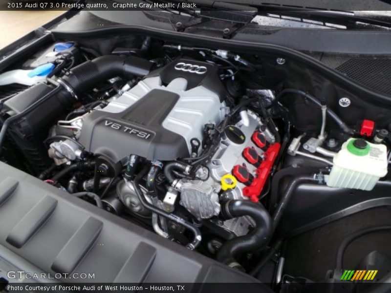 Graphite Gray Metallic / Black 2015 Audi Q7 3.0 Prestige quattro