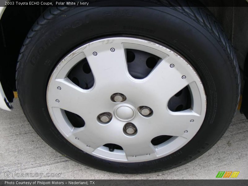 Polar White / Ivory 2003 Toyota ECHO Coupe