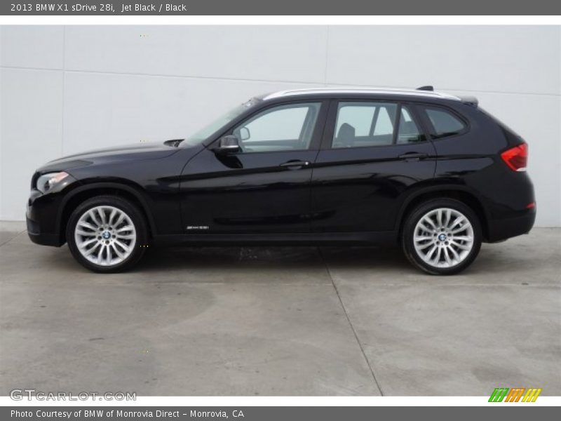 Jet Black / Black 2013 BMW X1 sDrive 28i