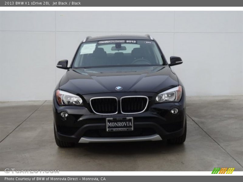 Jet Black / Black 2013 BMW X1 sDrive 28i