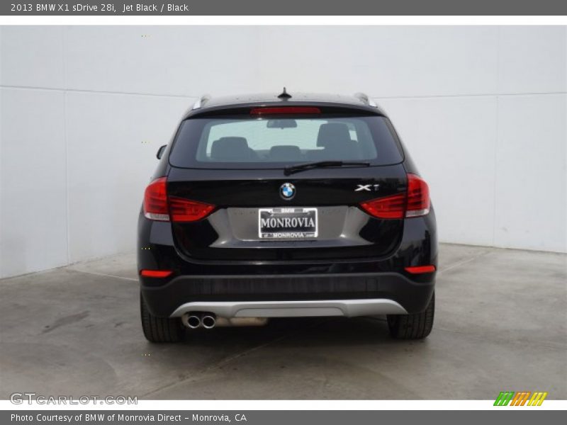 Jet Black / Black 2013 BMW X1 sDrive 28i