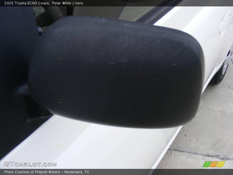 Polar White / Ivory 2003 Toyota ECHO Coupe