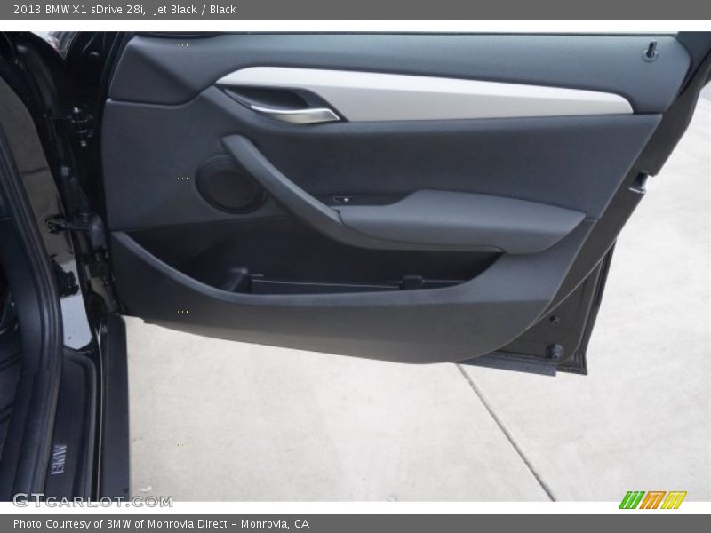 Jet Black / Black 2013 BMW X1 sDrive 28i