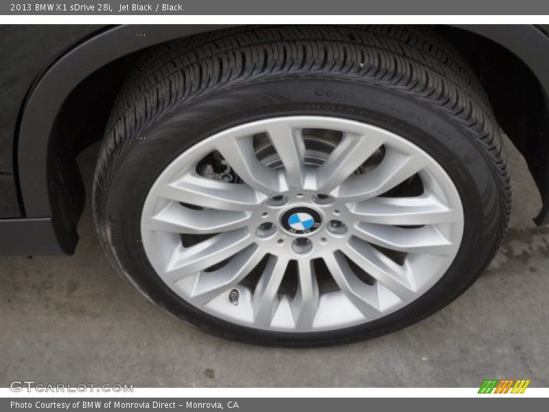 Jet Black / Black 2013 BMW X1 sDrive 28i