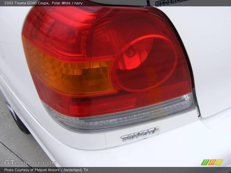 Polar White / Ivory 2003 Toyota ECHO Coupe