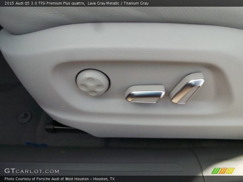 Lava Gray Metallic / Titanium Gray 2015 Audi Q5 3.0 TFSI Premium Plus quattro