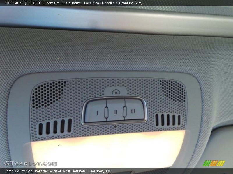 Lava Gray Metallic / Titanium Gray 2015 Audi Q5 3.0 TFSI Premium Plus quattro