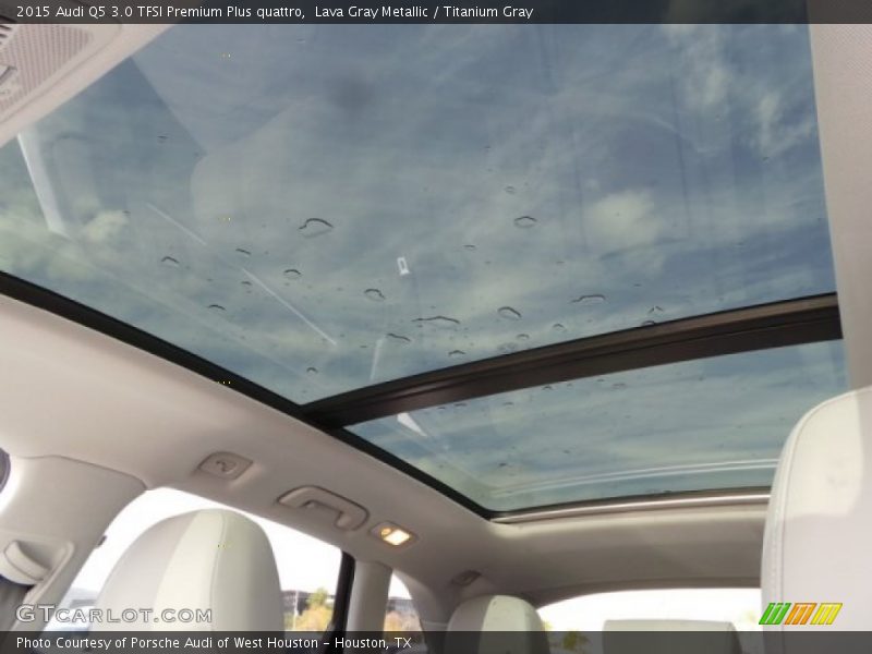 Lava Gray Metallic / Titanium Gray 2015 Audi Q5 3.0 TFSI Premium Plus quattro