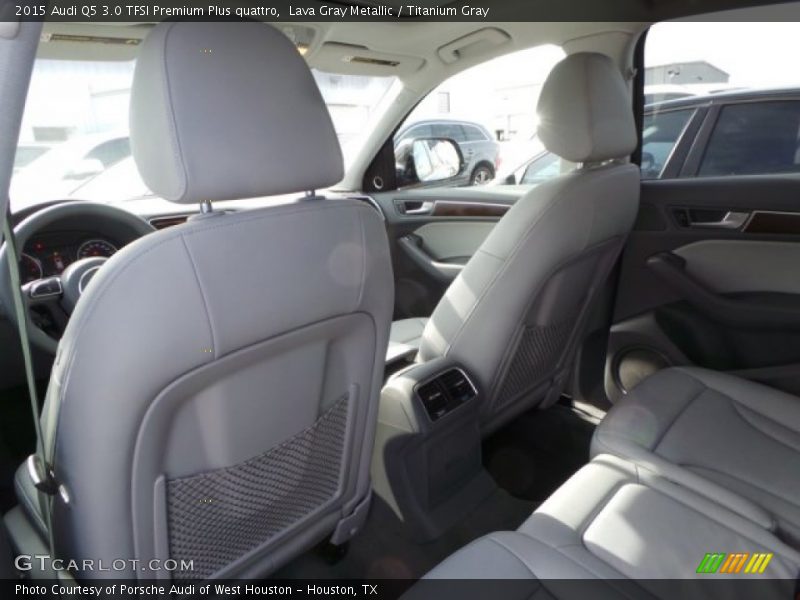 Lava Gray Metallic / Titanium Gray 2015 Audi Q5 3.0 TFSI Premium Plus quattro