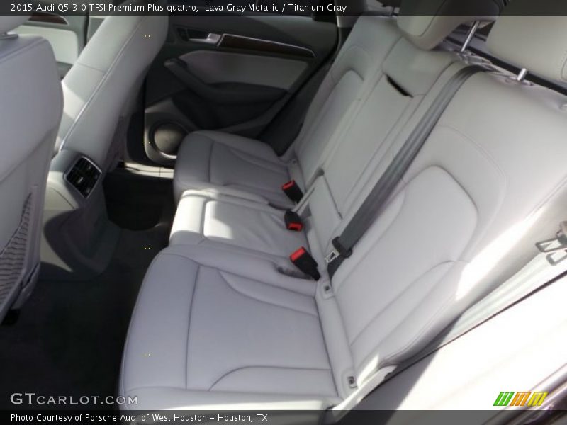 Lava Gray Metallic / Titanium Gray 2015 Audi Q5 3.0 TFSI Premium Plus quattro