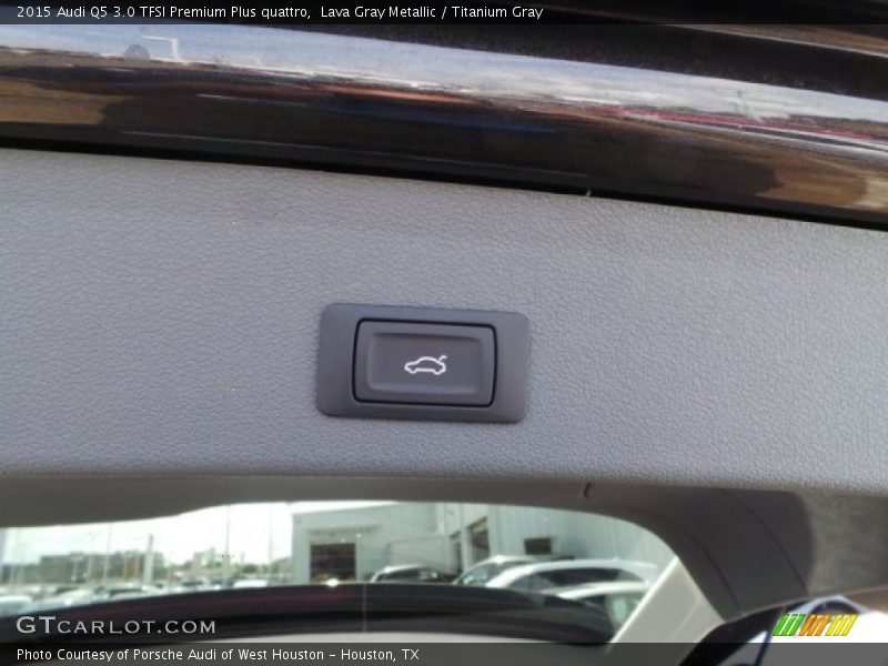 Lava Gray Metallic / Titanium Gray 2015 Audi Q5 3.0 TFSI Premium Plus quattro