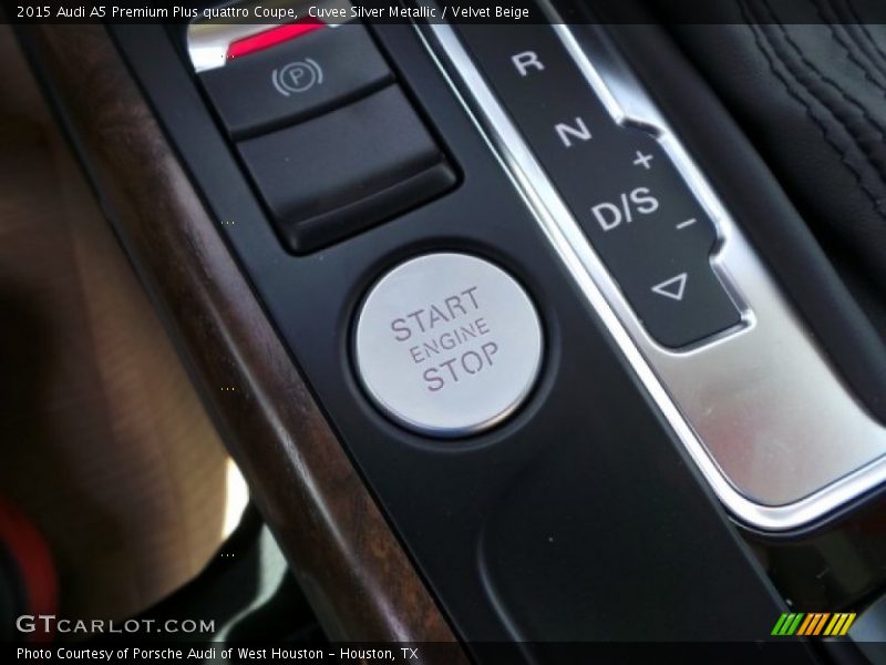 Cuvee Silver Metallic / Velvet Beige 2015 Audi A5 Premium Plus quattro Coupe